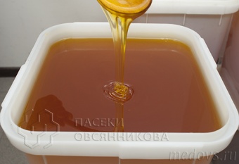 Мёд натуральный подсолнечный жидкий в Краснодаре