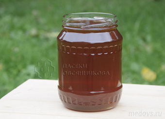 Мёд натуральный луговой темный жидкий в Краснодаре
