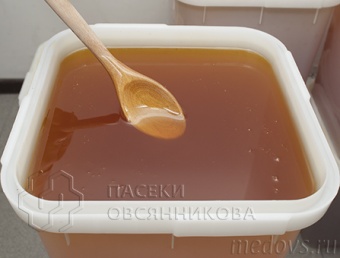 Мёд натуральный подсолнечный жидкий в Краснодаре