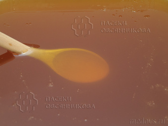 Мёд натуральный подсолнечно-разнотравный жидкий в Краснодаре